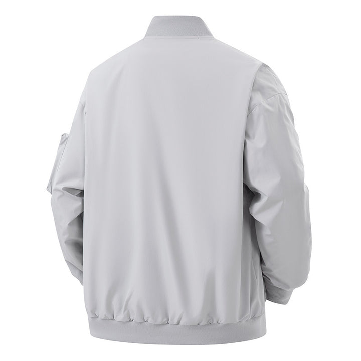 Functional bomber jacket for men with multiple pockets Lune London