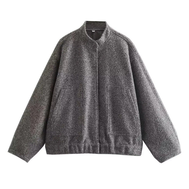 Cool oversized wool blend jacket Women Amarae