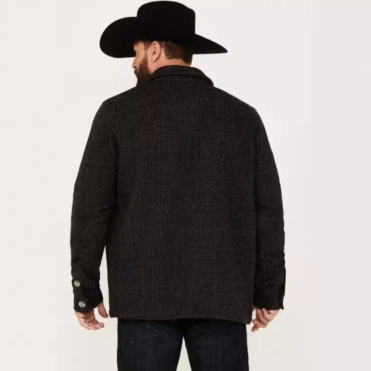 Casual Chic Utility Jacket for Men