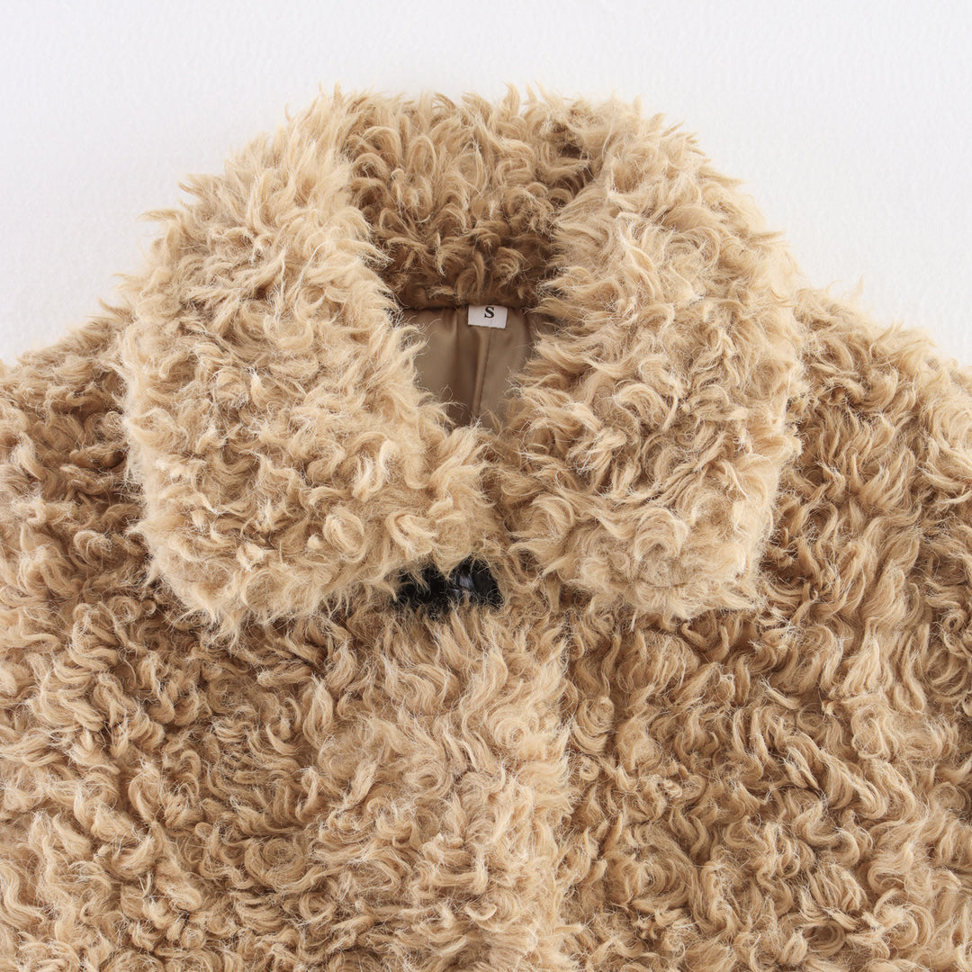 Ladies faux fur coat Lune London