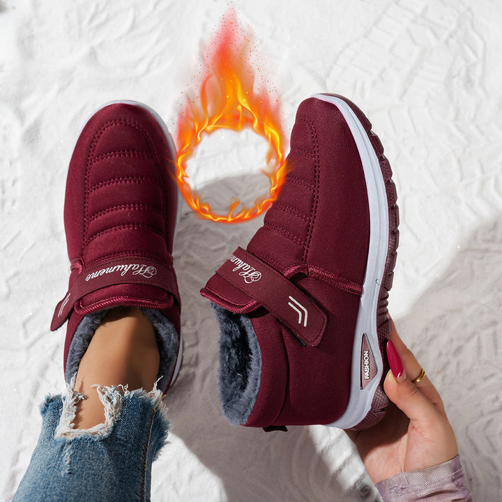 Lune London polar fleece sneakers for women