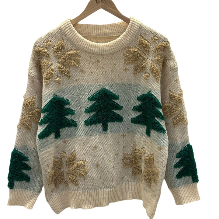 Lune London Christmas Knit Sweater for Women