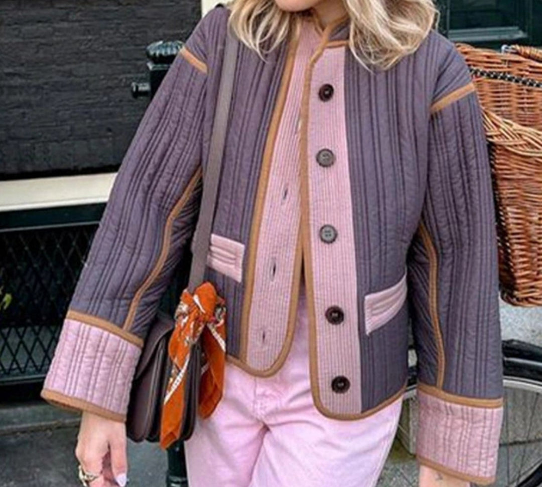 Ladies trendy quilted jacket Amarae