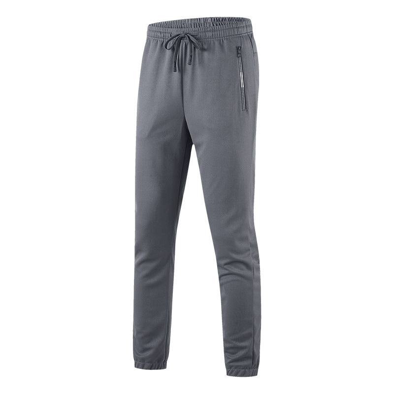 Men's Lightweight Breathable Functional Jogging Pants with Zipper Pocket Amarae