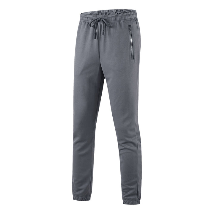 Men's Lightweight Breathable Functional Jogging Pants with Zipper Pocket Amarae