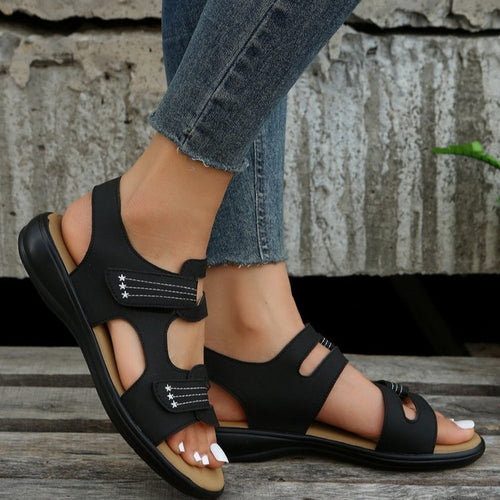Comfort sandals for women with adjustable straps and anatomical sole Amarae