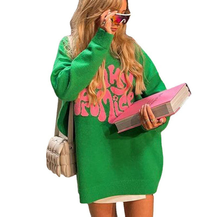 Ladies Oversized Chic Sweater