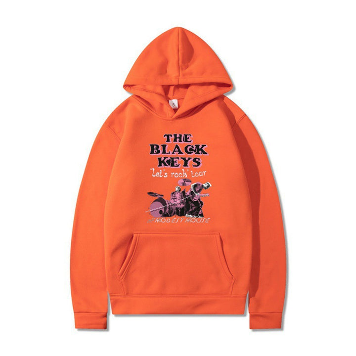 Women's hoodie with creative rock band design and comfortable fit Lune London