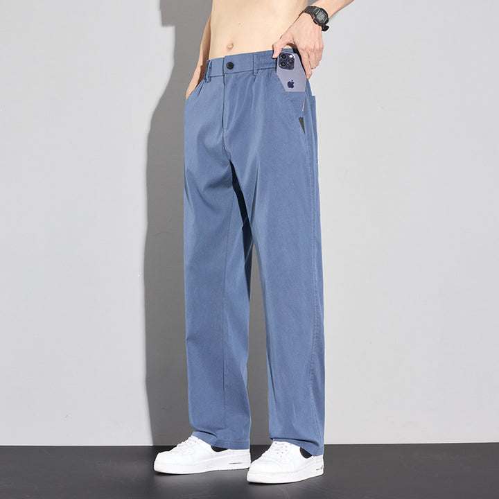 Casual stretch pants for men with versatile pockets and breathable fabric Lune London