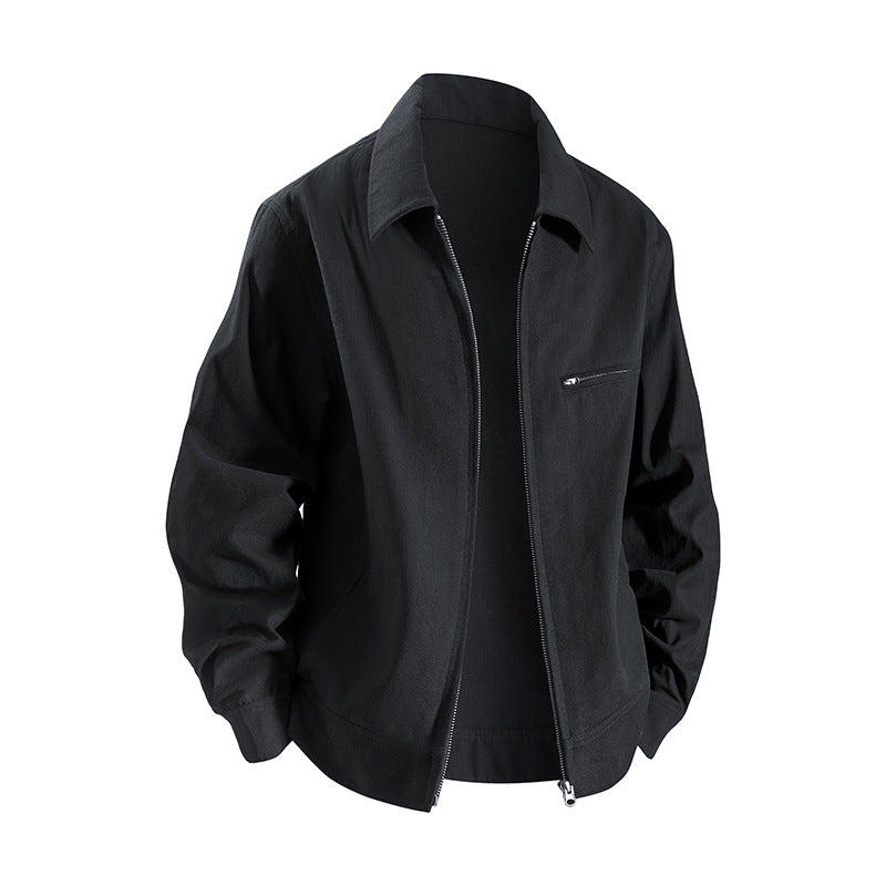 Casual transition jacket for men with practical pockets and modern fit Lune London