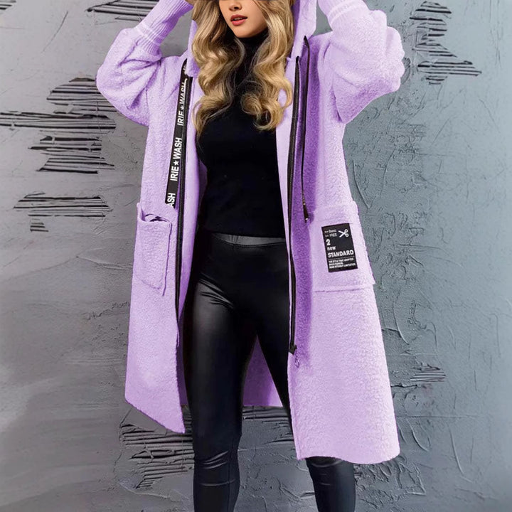 Ladies Cozy Oversized Winter Jacket with Hood Lune London