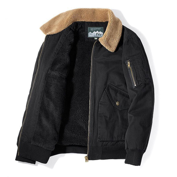 Stylish bomber jacket for men with lined collar Amarae
