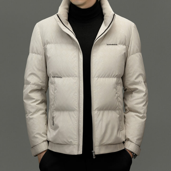 Chic and Stylish Down Jacket for Men, Fashionable and Functional