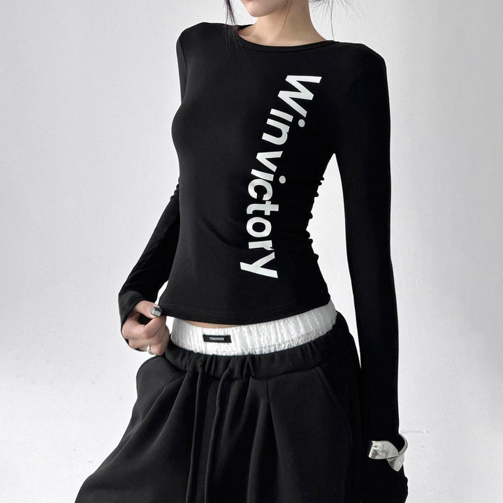 Ladies long-sleeved statement shirt Chic & Stil