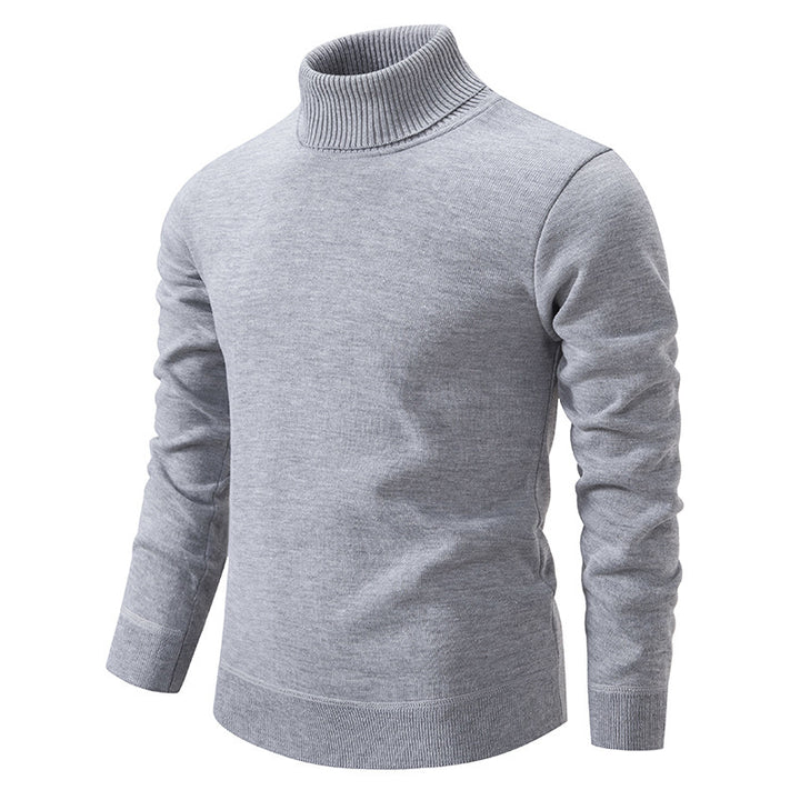 Chic turtleneck pullover for men in high-quality cotton Lune London