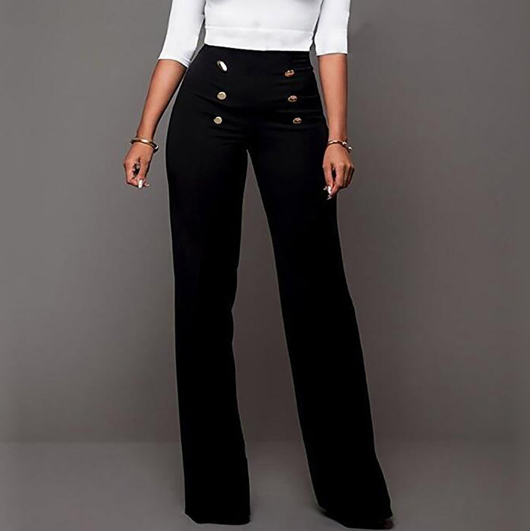 High-waisted suit trousers for women Lune London
