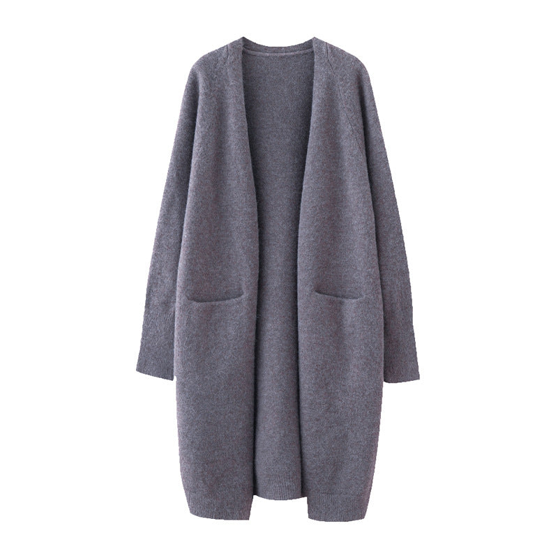 Cardigan long décontracté pour femmes Chic & Stil