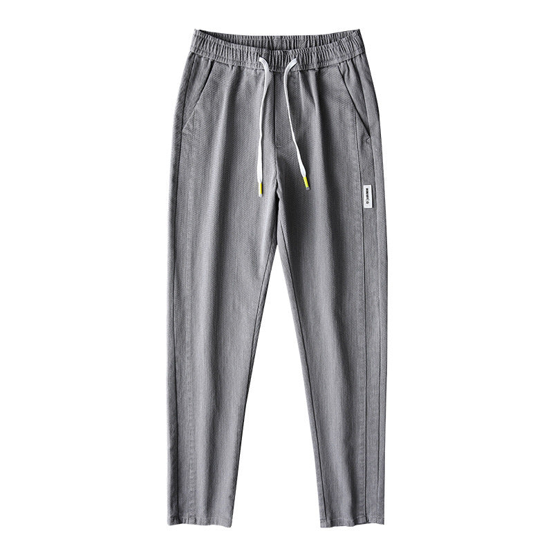 Casual cotton pants for men with adjustable waist and practical pockets Lune London