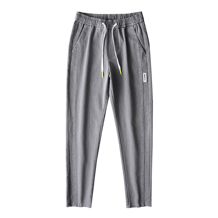 Casual cotton pants for men with adjustable waist and practical pockets Lune London