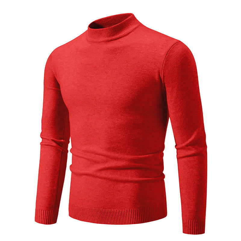 High quality cotton turtleneck sweater for men Lune London