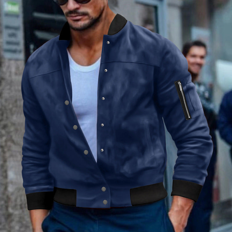 Men's bomber jacket with practical zip pockets Lune London