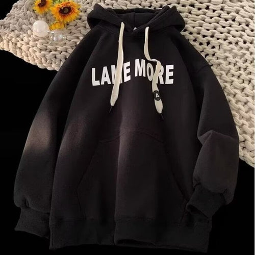 Women's hoodie with modern lettering and exclusive design Chic & Stil