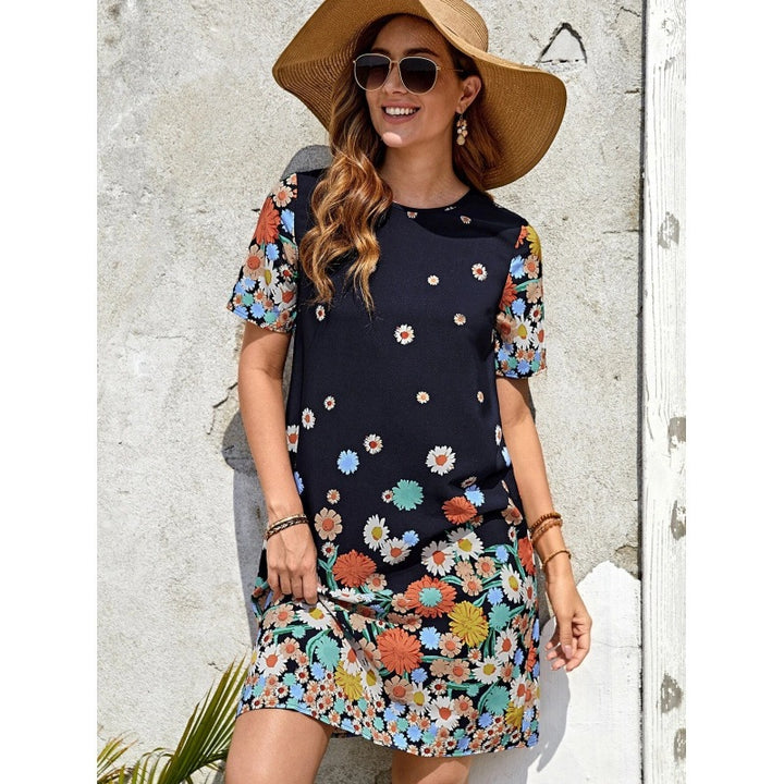 Ladies elegant floral blouse Lune London