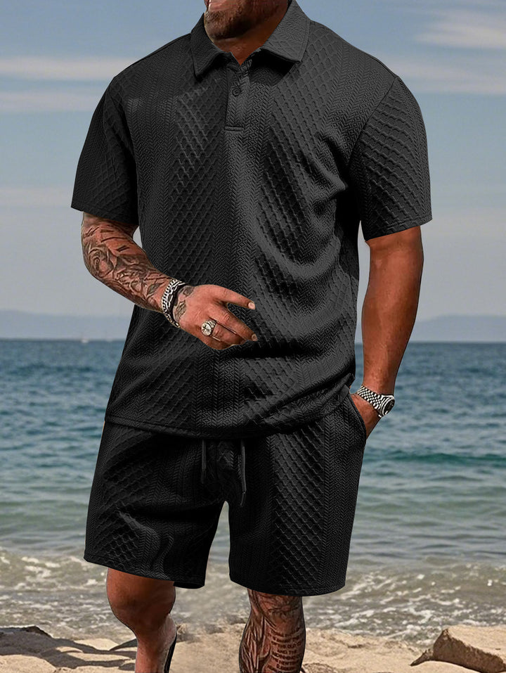 Men's Sport Polo Set and Shorts Lune London