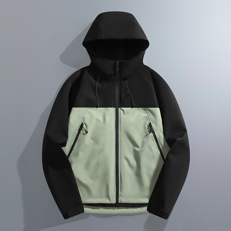 Men's waterproof outdoor jacket with adjustable hood Amarae