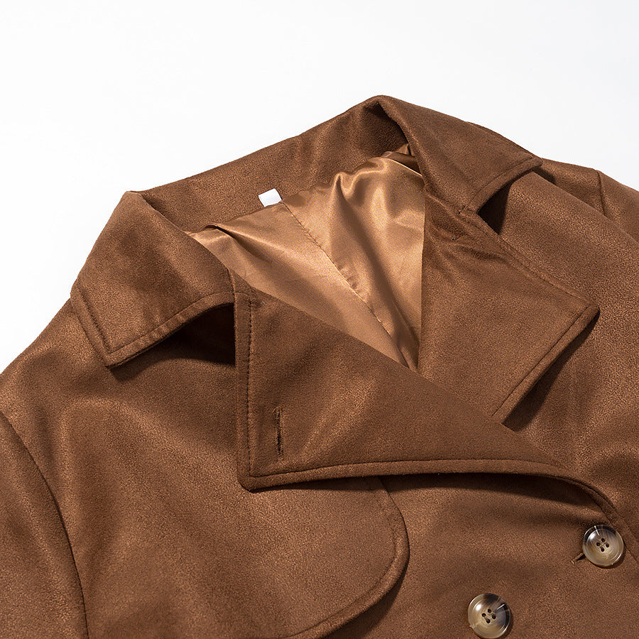 Elegant trench coat for women with adjustable belt and classic lapels Lune London