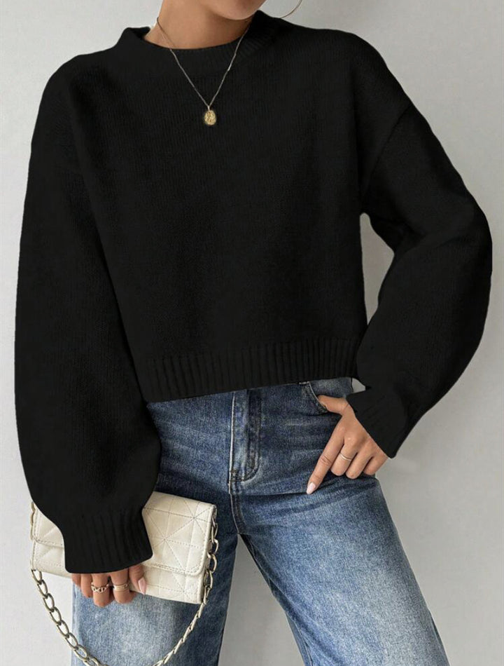 Casual fine knit sweater for ladies Lune London