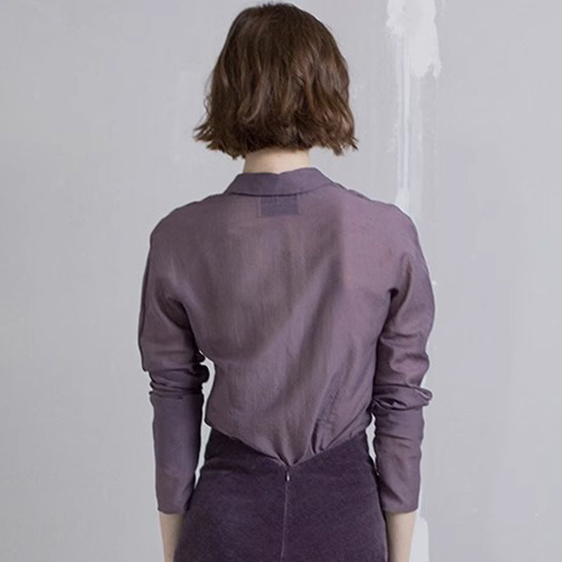 Blouse élégante et transparente pour femmes Chic & Stil