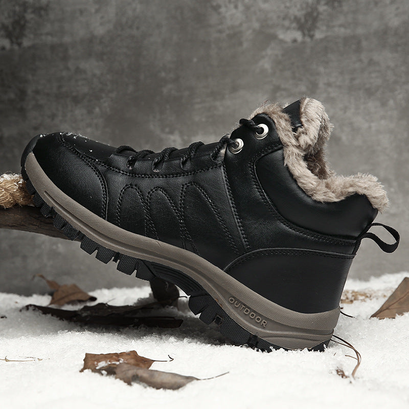 Women's winter hiking boots with warm lining and non-slip sole Lune London