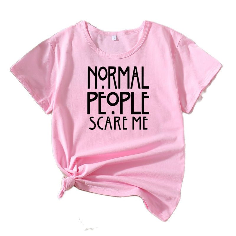 Women Graphic T-shirt Statement Casual Cut Lune London