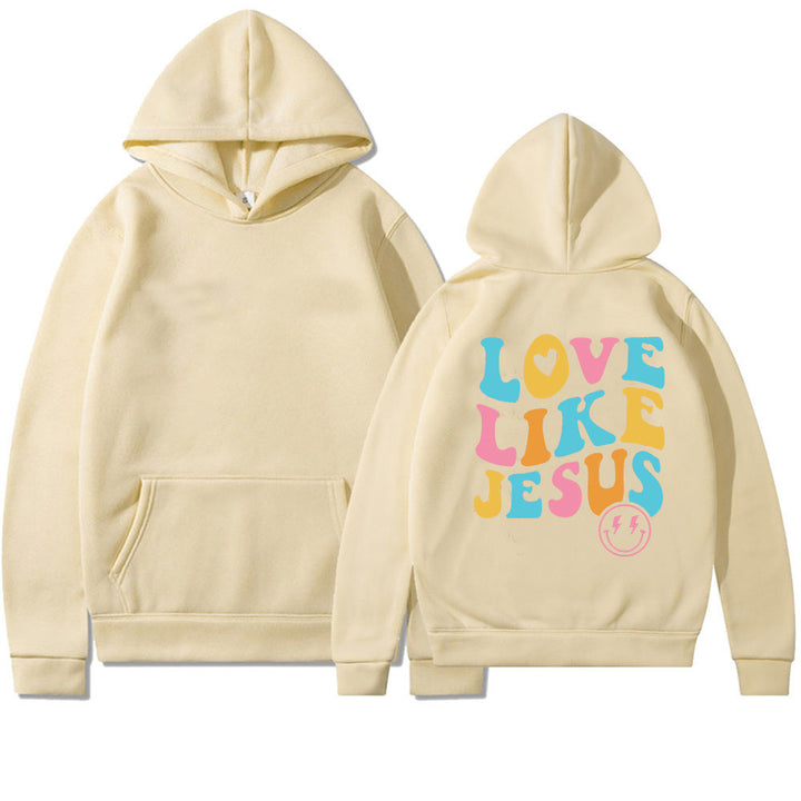 Women's Oversized Hoodie with Colorful Print Chic & Stil