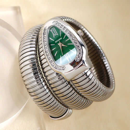 Amarae | Snake Watch with Quartz Movement and Personal Bracelet