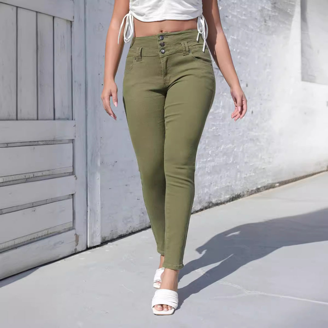 High waist jeans Lune London for women