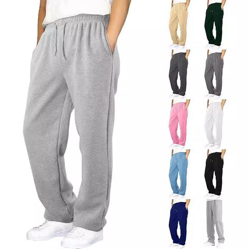 Men's casual leisure pants with elastic waistband and practical pockets Chic & Stil
