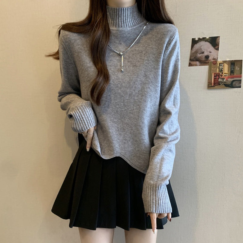 Pull col roulé élégant pour femme en coupe décontractée Chic & Stil