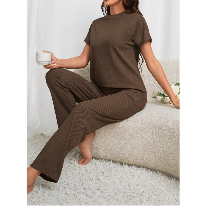 Amarae Ribbed Loungewear Set for Women