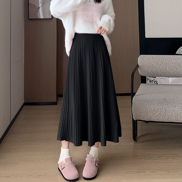 Jupe maxi plissée pour femmes Chic & Stil
