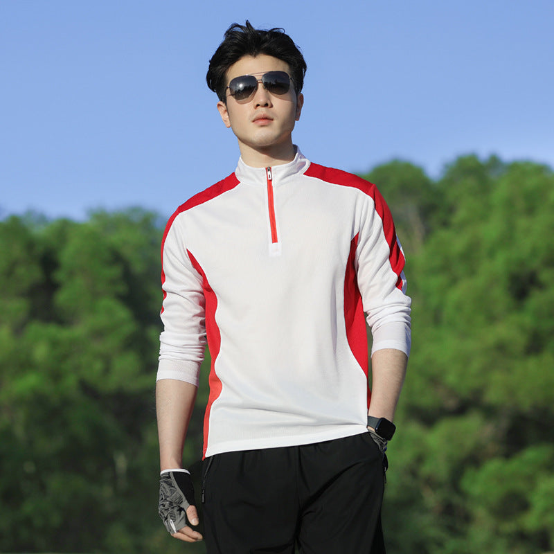 Women's Sports Long Sleeve with Half Zip and Breathable Inserts Amarae