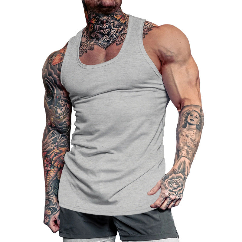 Muscle T-shirt for men in breathable fabric and elastic fit Lune London