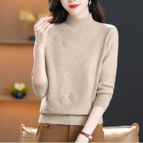Pull en maille fine pour femmes Chic & Stil