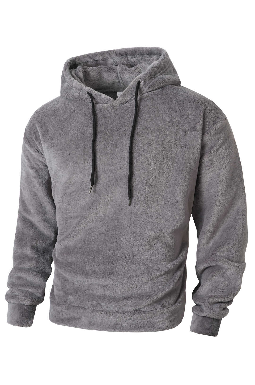 Men's Cozy Fleece Hooded Sweatshirt with Drawstring Lune London