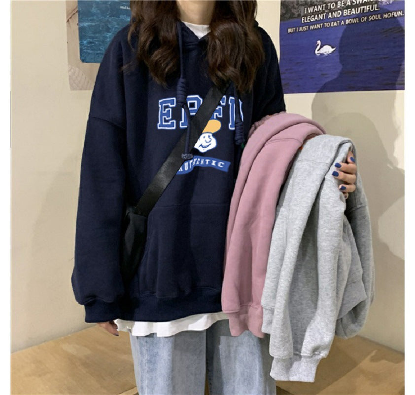 Women's hoodie with unique logo print Chic & Stil