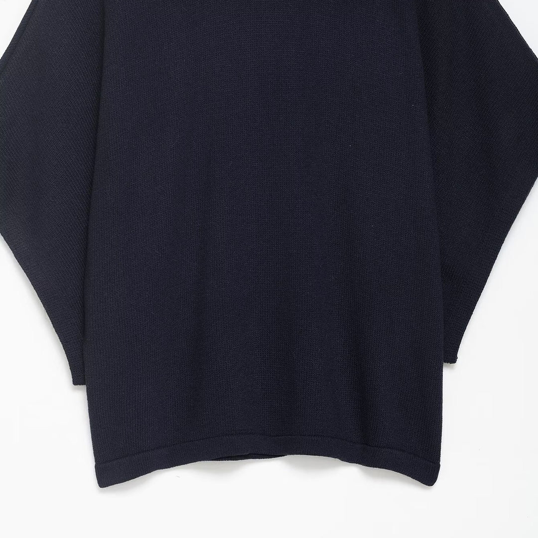 Oversized knit sweater for women with a relaxed fit and wide sleeves Lune London