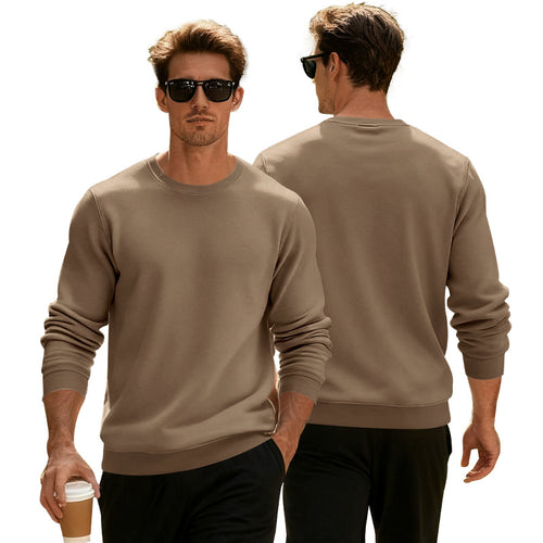 Men's casual sweatshirt with modern cut and comfortable cotton blend Chic and style