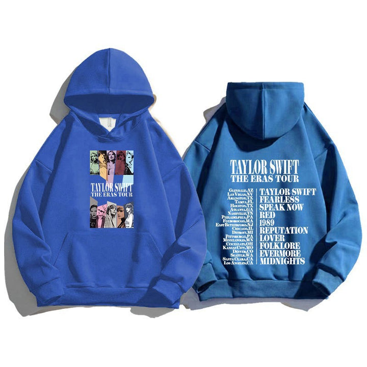 Women's hoodie with artistic motif and inspiring listing Chic & Stil