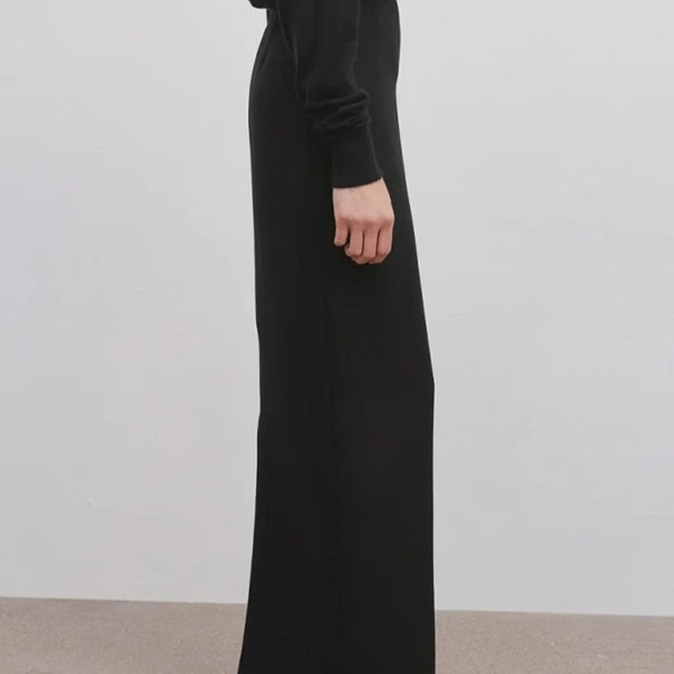 Robe maxi élégante pour femmes avec coupe étroite et fluide Chic & Stil